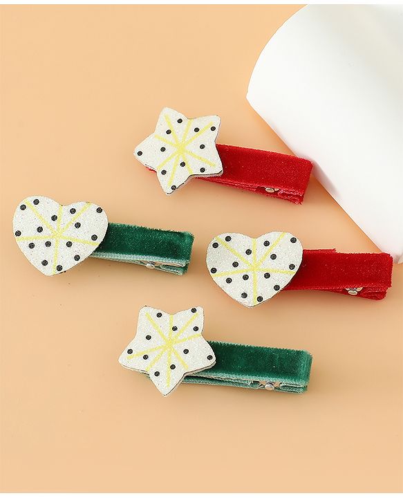 Babyhug Hair Pins And Clips Free Size - Pink