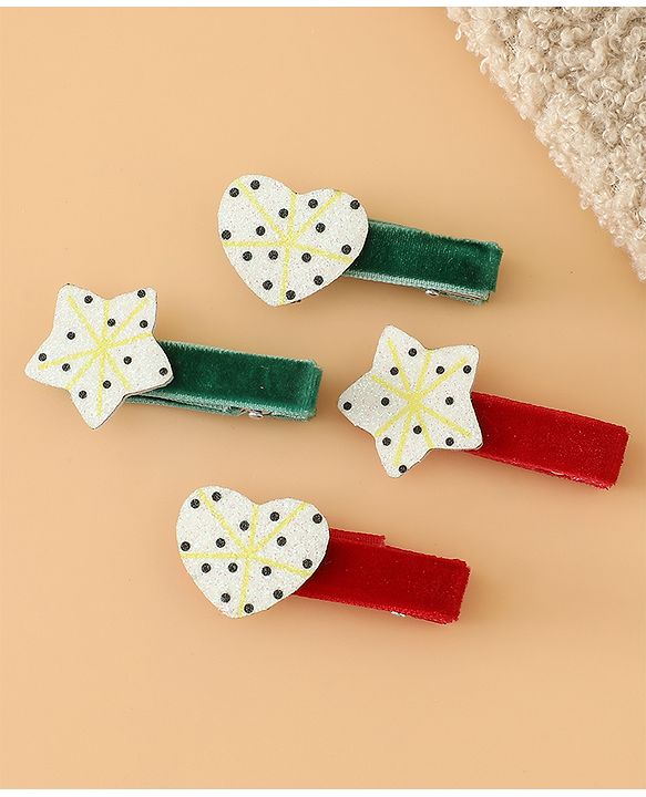 Babyhug Hair Pins And Clips Free Size - Pink
