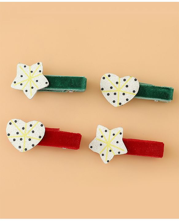 Babyhug Hair Pins And Clips Free Size - Pink