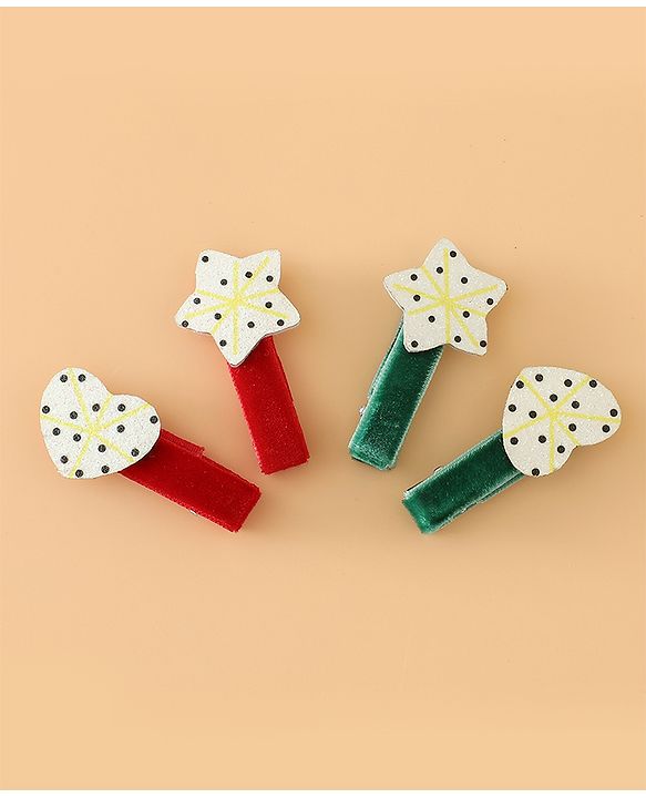 Babyhug Hair Pins And Clips Free Size - Pink