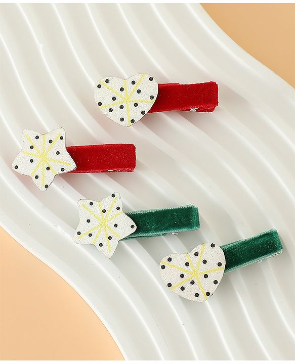 Babyhug Hair Pins And Clips Free Size - Pink