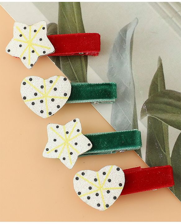 Babyhug Hair Pins And Clips Free Size - Pink