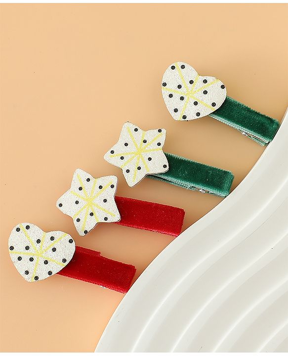 Babyhug Hair Pins And Clips Free Size - Pink