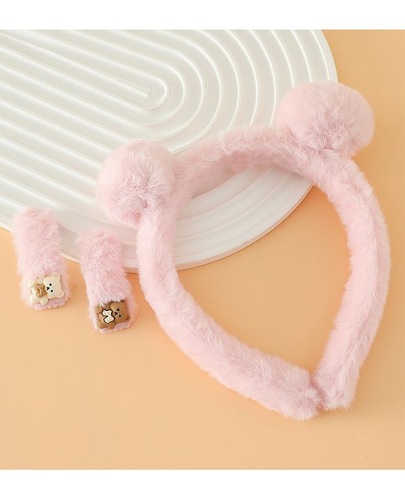 Babyhug Hair Accessories Combo Sets Free Size - Pink