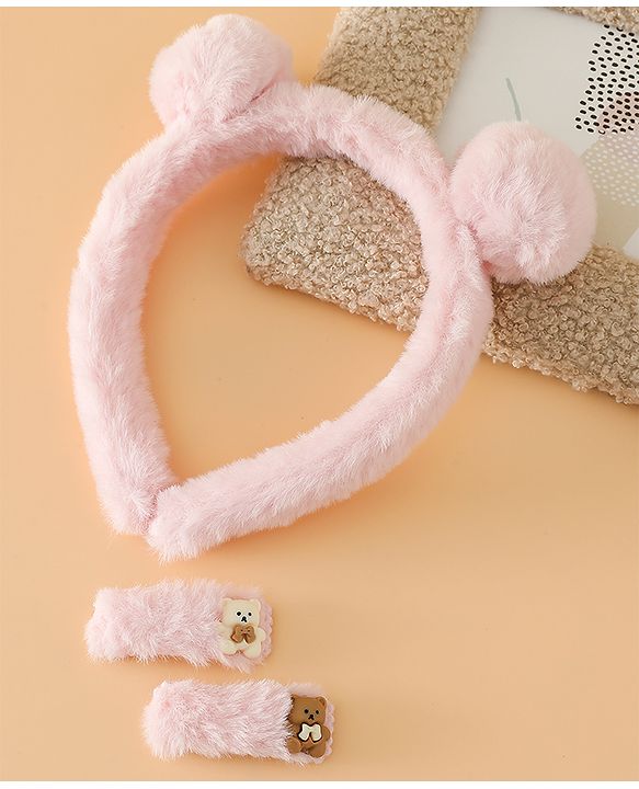 Babyhug Hair Accessories Combo Sets Free Size - Pink