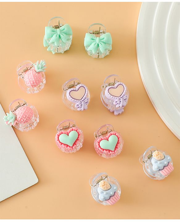 Babyhug Hair Pins And Clips Free Size - Pink