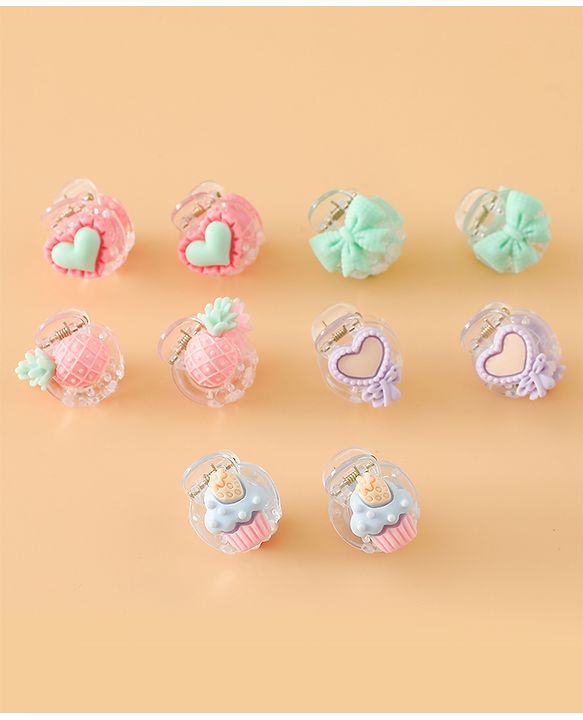 Babyhug Hair Pins And Clips Free Size - Pink