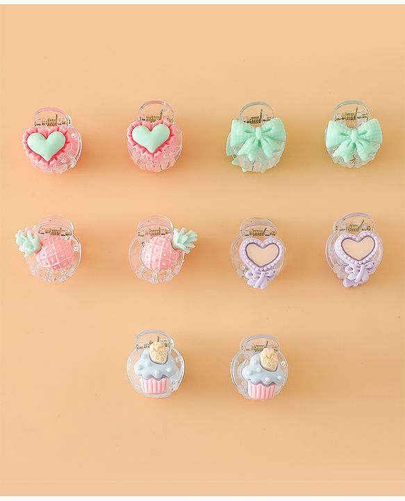 Babyhug Hair Pins And Clips Free Size - Pink