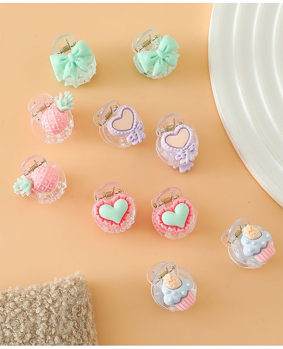 Babyhug Hair Pins And Clips Free Size - Pink
