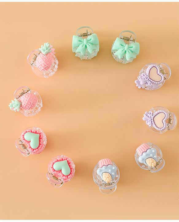 Babyhug Hair Pins And Clips Free Size - Pink