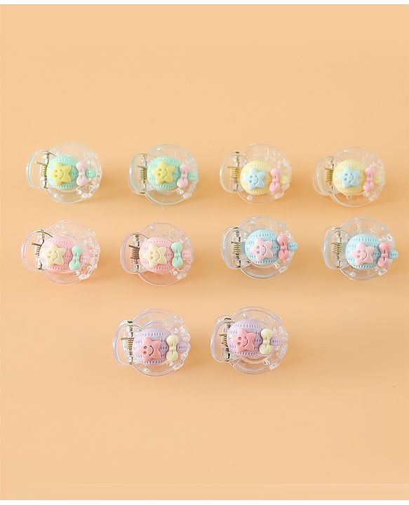 Babyhug Hair Pins And Clips Free Size - Pink