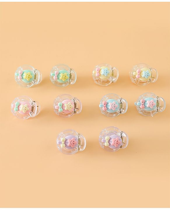 Babyhug Hair Pins And Clips Free Size - Pink