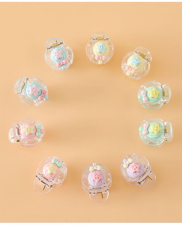 Babyhug Hair Pins And Clips Free Size - Pink
