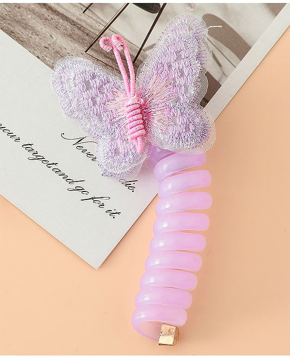 Babyhug Hair Rubber Bands Free Size - Purple