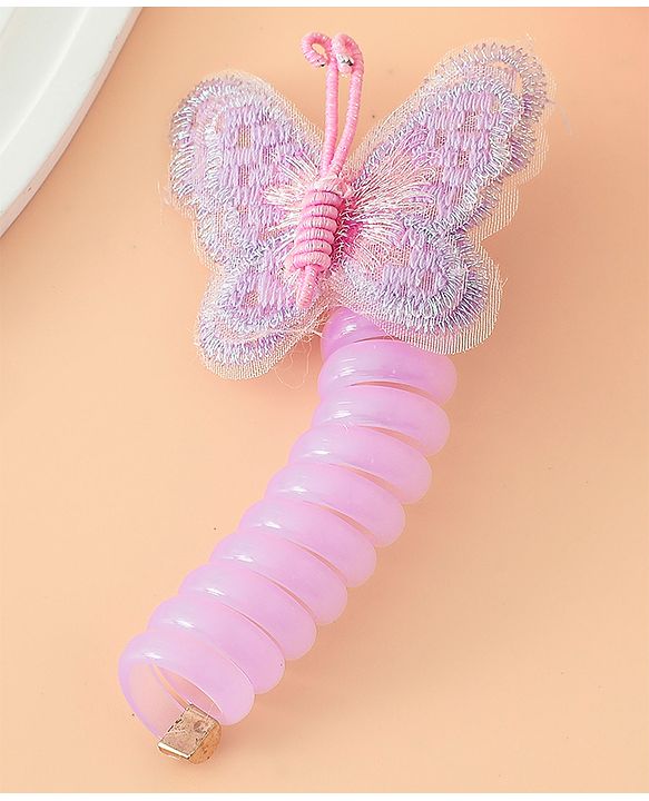 Babyhug Hair Rubber Bands Free Size - Purple