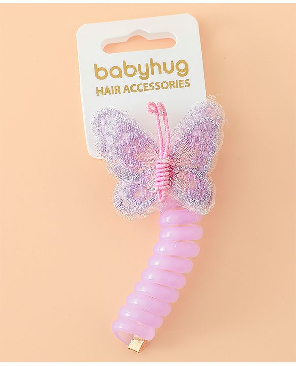 Babyhug Hair Rubber Bands Free Size - Purple