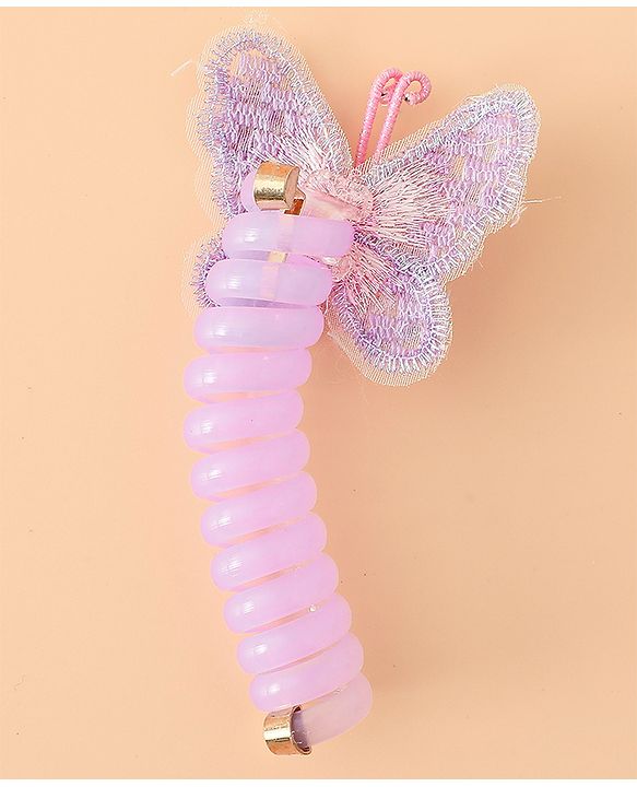 Babyhug Hair Rubber Bands Free Size - Purple