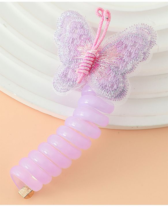 Babyhug Hair Rubber Bands Free Size - Purple