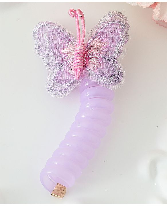 Babyhug Hair Rubber Bands Free Size - Purple