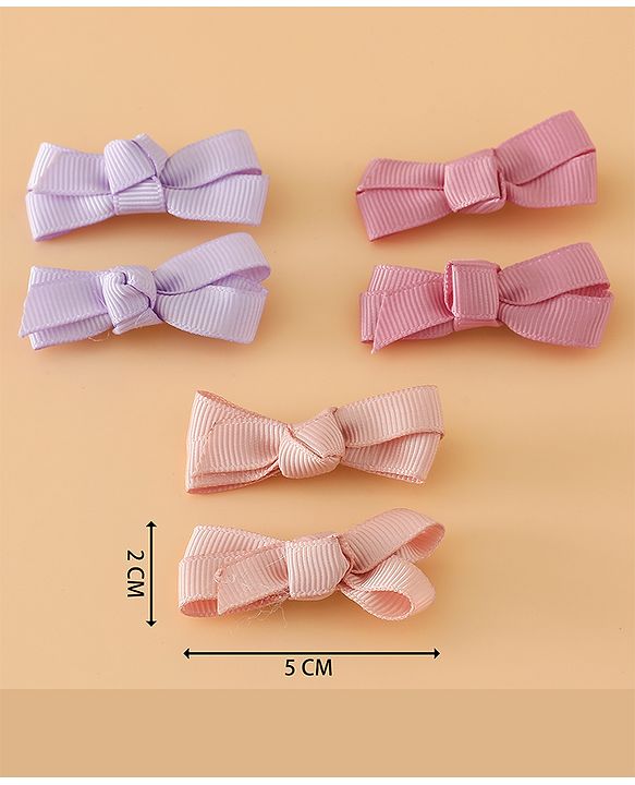Babyhug Hair Pins And Clips Free Size - Brown