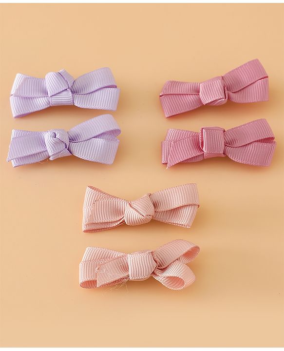 Babyhug Hair Pins And Clips Free Size - Brown