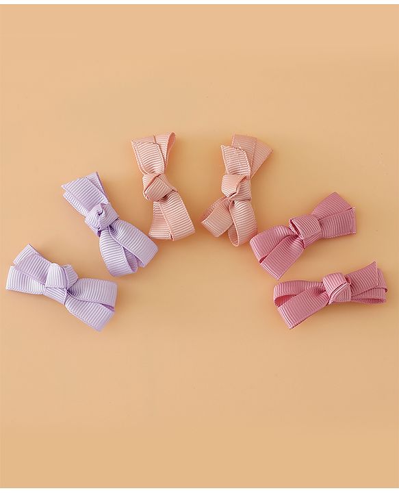 Babyhug Hair Pins And Clips Free Size - Brown
