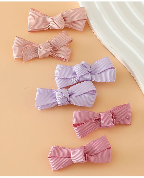 Babyhug Hair Pins And Clips Free Size - Brown