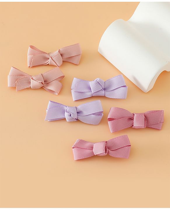 Babyhug Hair Pins And Clips Free Size - Brown