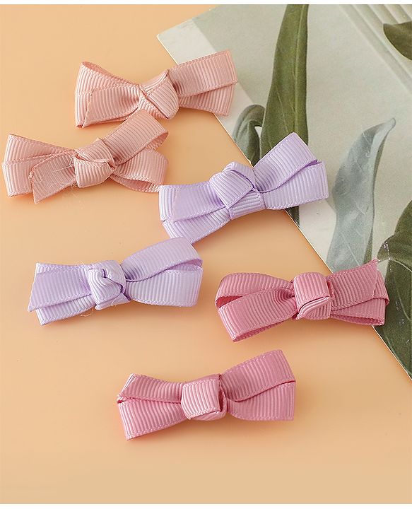 Babyhug Hair Pins And Clips Free Size - Brown