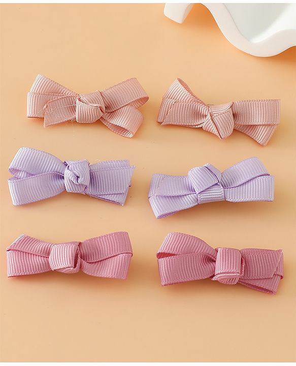 Babyhug Hair Pins And Clips Free Size - Brown
