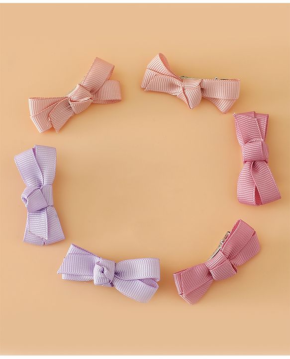 Babyhug Hair Pins And Clips Free Size - Brown