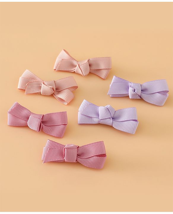 Babyhug Hair Pins And Clips Free Size - Brown
