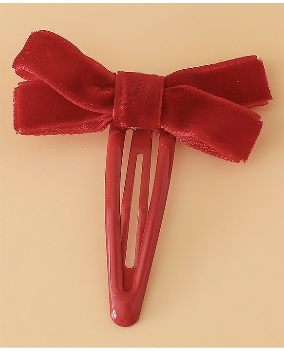 Babyhug Hair Pins And Clips Free Size - Red