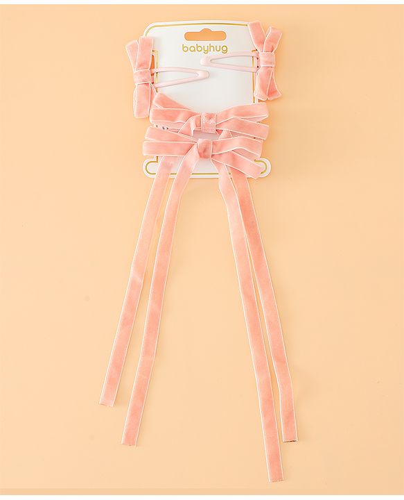 Babyhug Hair Pins And Clips Free Size - Red