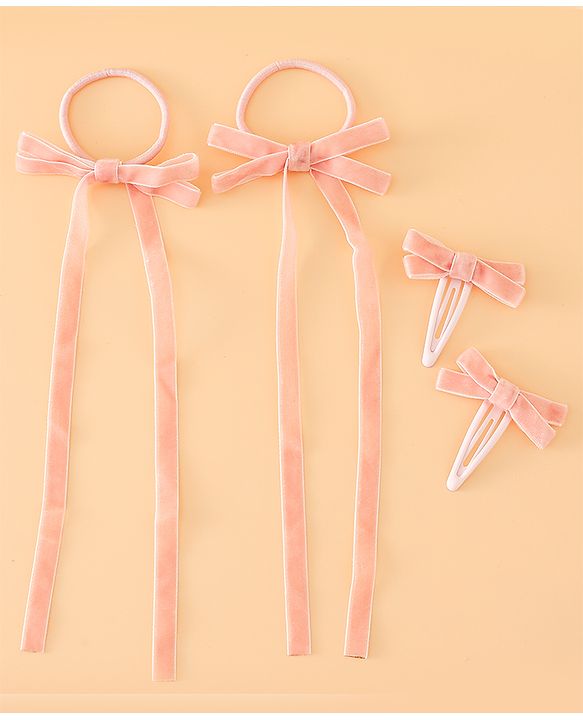 Babyhug Hair Pins And Clips Free Size - Red