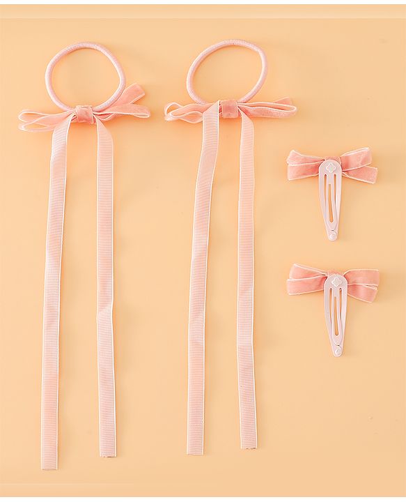 Babyhug Hair Pins And Clips Free Size - Red