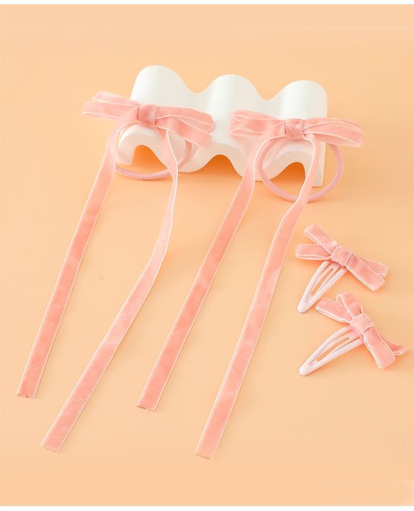 Babyhug Hair Pins And Clips Free Size - Red