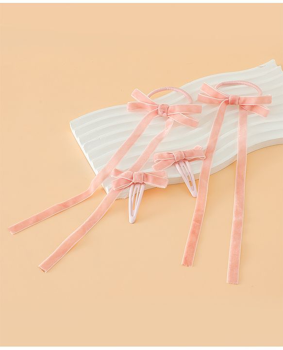 Babyhug Hair Pins And Clips Free Size - Red