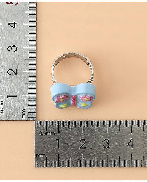 Babyhug Finger Ring pack of 12 Multicolor Free Size Girl - Pink & White