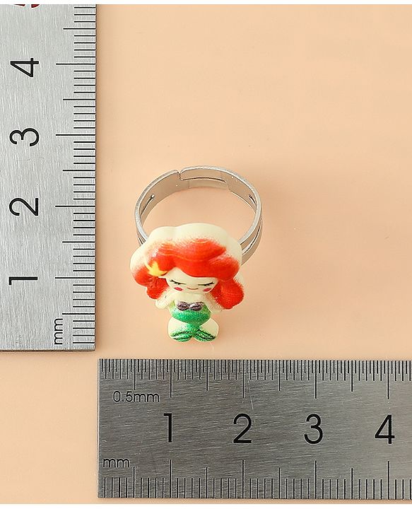 Babyhug Finger Ring Pack of 12 Multicolor Free Size Girl