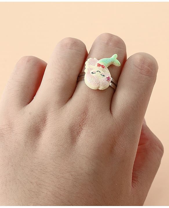 Babyhug Finger Ring Pack of 12 Multicolor Free Size Girl