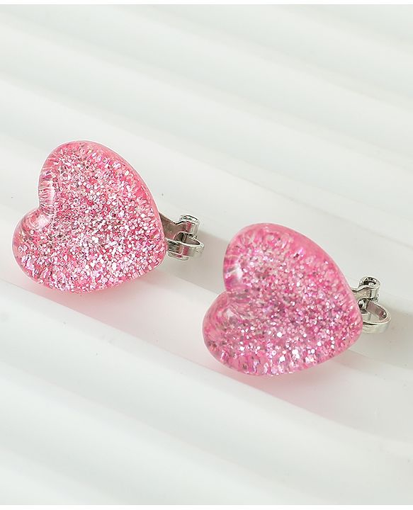 Babyhug Earrings Multicolor Free Size Girl Pair of 6 - Pink & White