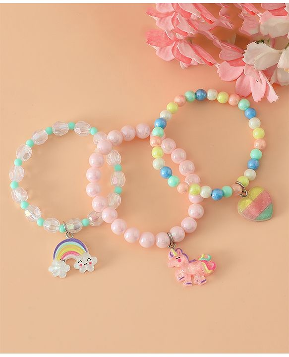 Babyhug Kids Beaded Charm Bracelet