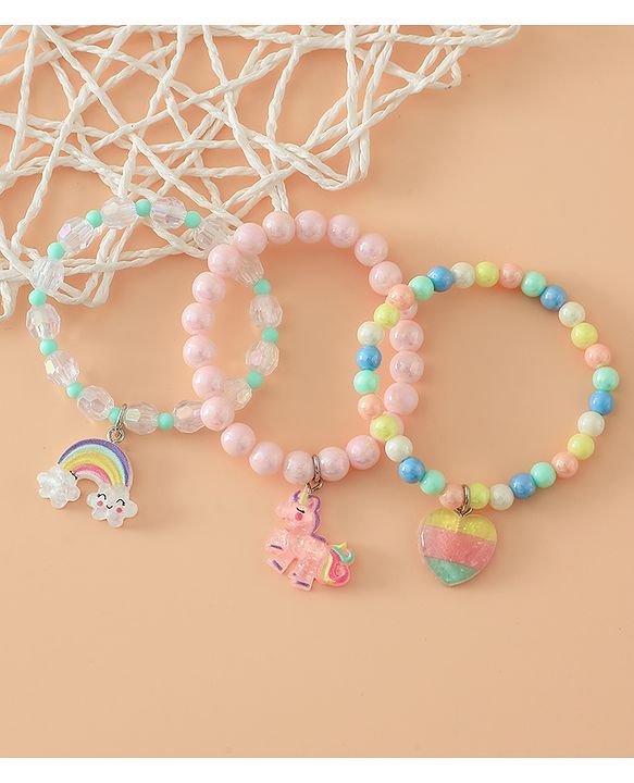 Babyhug Kids Beaded Charm Bracelet