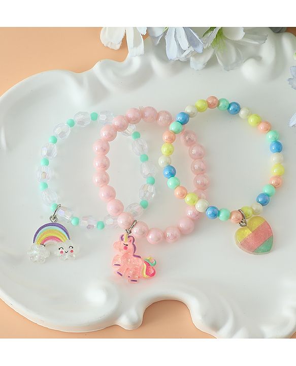 Babyhug Kids Beaded Charm Bracelet