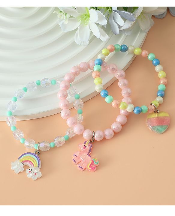 Babyhug Kids Beaded Charm Bracelet