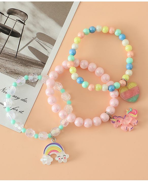 Babyhug Kids Beaded Charm Bracelet