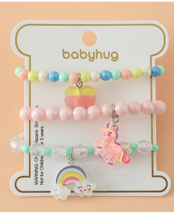Babyhug Kids Beaded Charm Bracelet