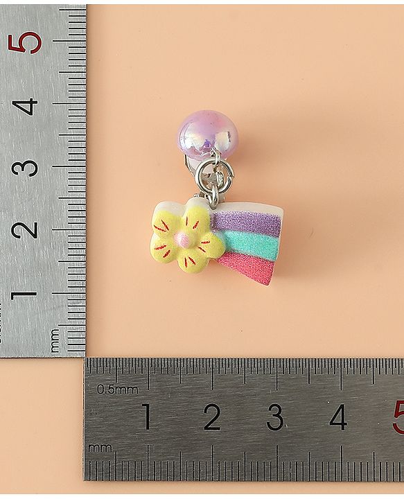 Babyhug Kids Pastel Beaded Jewellery Set with Cute Charms - Pink & Blue