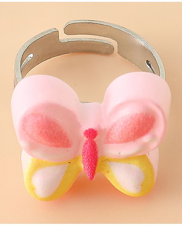Babyhug Kids Pastel Beaded Jewellery Set with Cute Charms - Pink & Red
